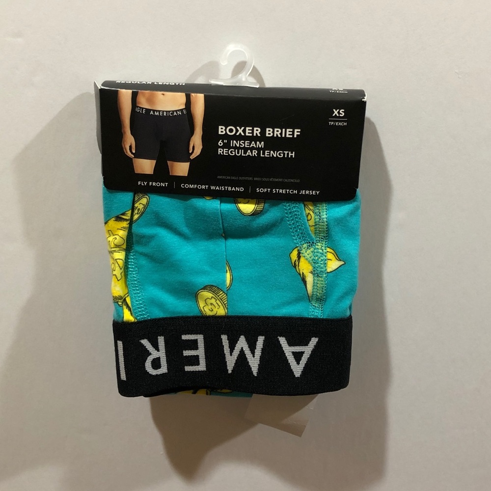 American Eagle Boxer Brief, Money Bag & Coins, Various Sizes